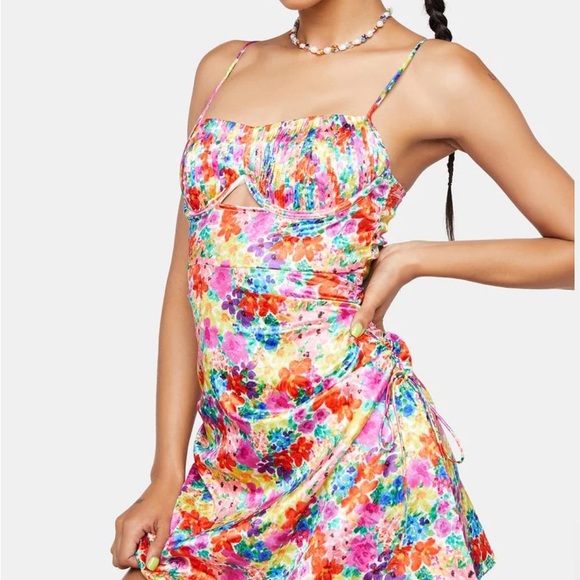 For Love And Lemons Multicolor Floral Dress - Picture 2 of 7